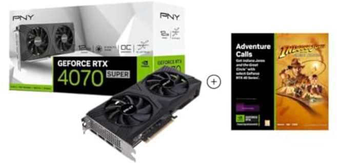 PNY PNY GeForce RTX 4070 Super 12GB VERTO OC 그래픽카드