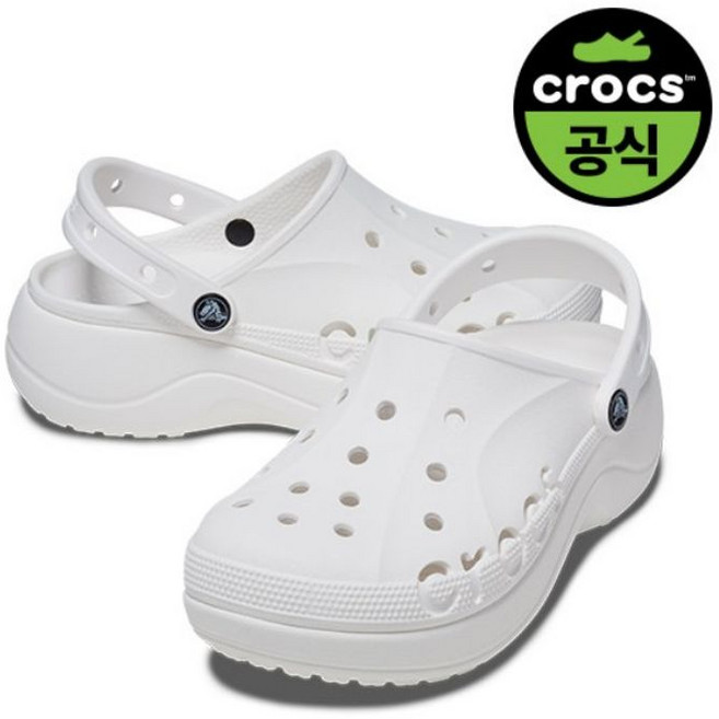 [크록스] 크록스공식 여성 BAYA PLATFORM CLOG WT 25SWCL208186