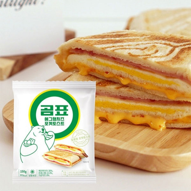 곰표 포켓토스트 에그햄치즈, 1개, 150g