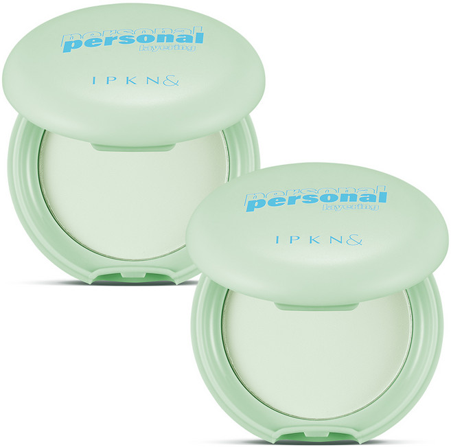 입큰 퍼스널 톤코렉팅 블러팩트, 2개, 그린