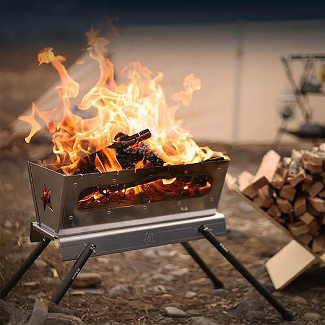 숯불항아리바베큐 라텔 800도씨 불멍 캠핑 화로대 바베큐 그릴, 1개