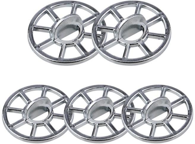 이안 욕조 이물질 머리카락 거름망 5개, 실버