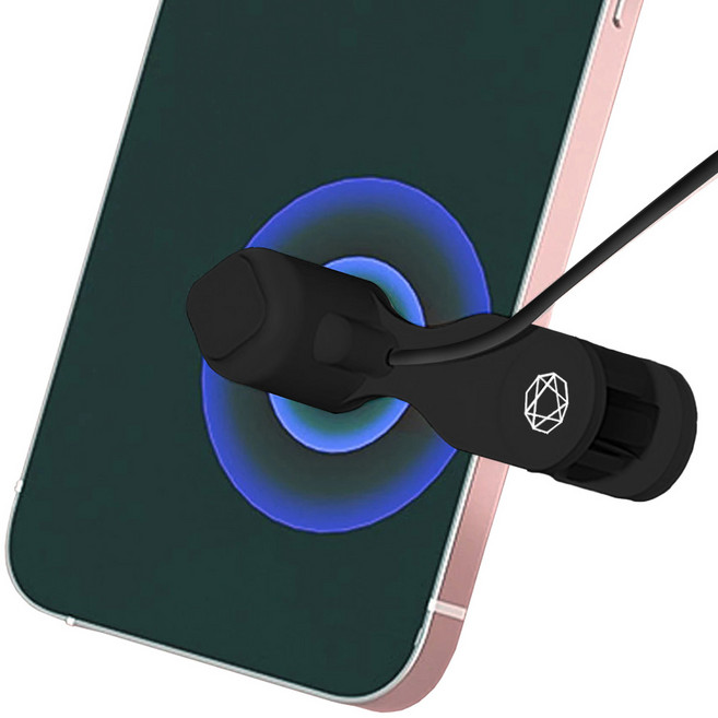 어썸컨셉 스마트폰 무소음 3단 오토클리커 ATAP7, 블랙, 1개