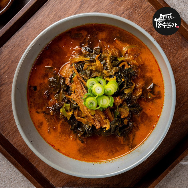 대전 실비 우거지해장국 600g, 4개