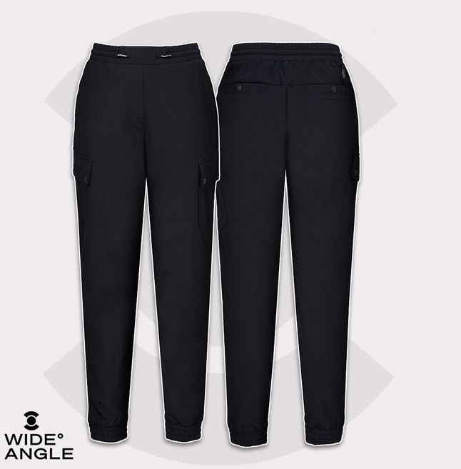 와이드앵글 여성 골프웨어 여자 여름 골프 조거 바지 아웃포켓 조거핏 팬츠 WWM25381