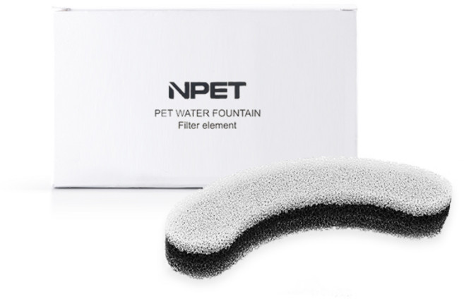 펫메이드 엔펫 캣독겸용 미니정수기 1.5L 필터 4P, 1개