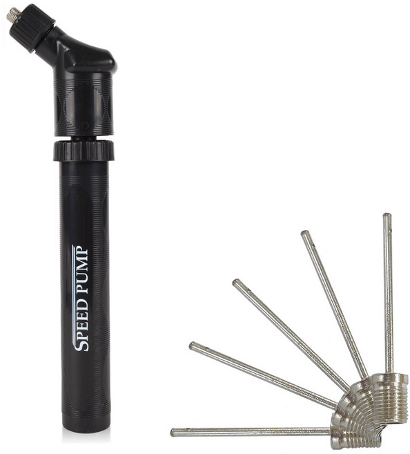비바스포츠 스피드 양방향 공기주입 펌프, 투센 볼바늘 5p, 1개