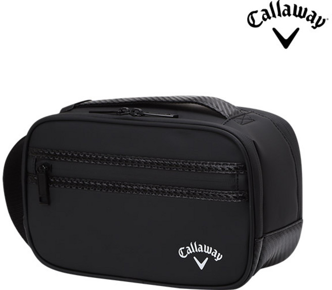 캘러웨이 2025 쉐도우V 파우치 한국캘러웨이골프 정품, 1개, 블랙