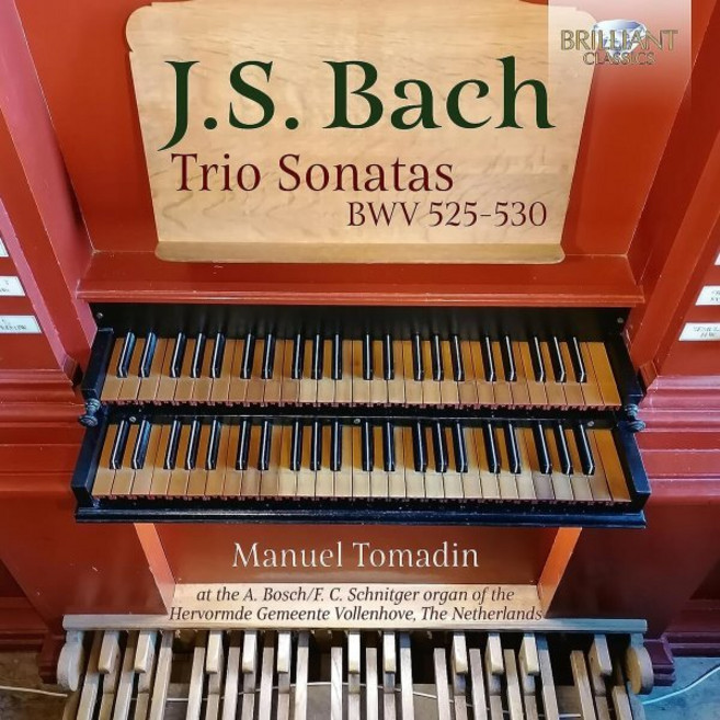 [CD] Manuel Tomadin 바흐: 트리오 소나타 (J.S. Bach: Trio Sonatas BWV 525-530) : 오르간 연주집