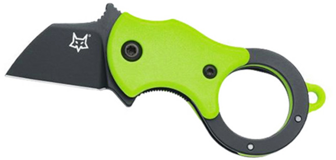 폭스나이프 미니 TA 나이프, 그린, 1개