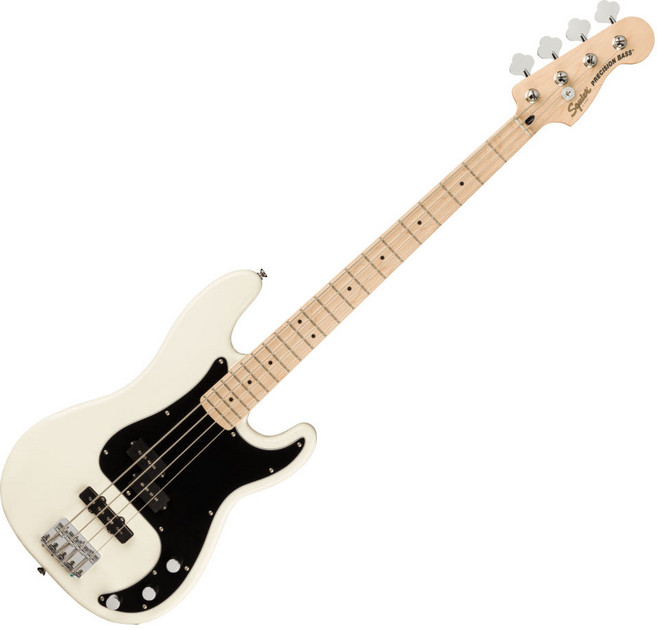 스콰이어 베이스기타 어피니티 프레시전 AFFINITY PRECISION PJ 입문용 초보자용 연습용 구성품 FULL SET 증정, 1개, 올림픽 화이트, 037-8553-505