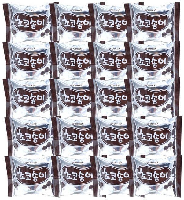 오리온 초코송이 개별포장 20개(비닐포장), 1개