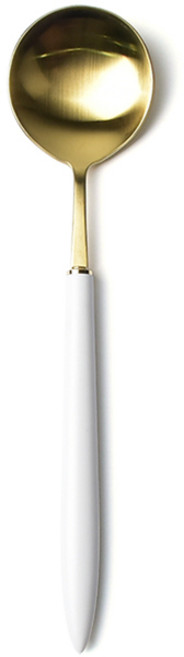 보겐 스텔라 시그니처에디션 커트러리 양식기 수저세트, 03.디저트스푼, 화이트(골드)