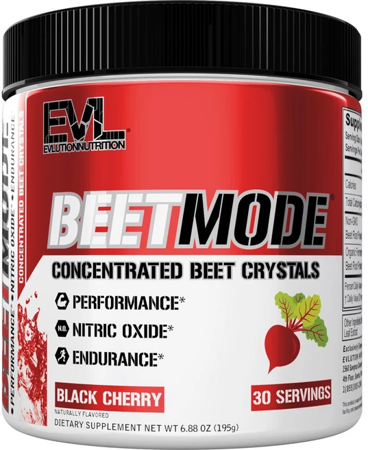 EVLUTIONNUTRITION 비트모드 블랙 체리 맛, 1개, 195g - 쿠팡