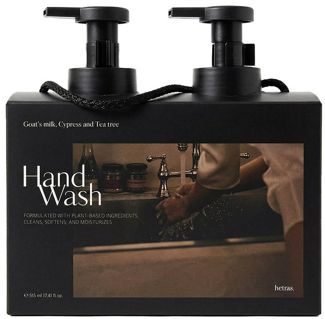【官方授權】韓國 Hetras. 香水洗手慕斯 2入 - #21 London Musk 倫敦麝香 香氛潔淨 保濕柔嫩 515ml x 2 單盒, 2件