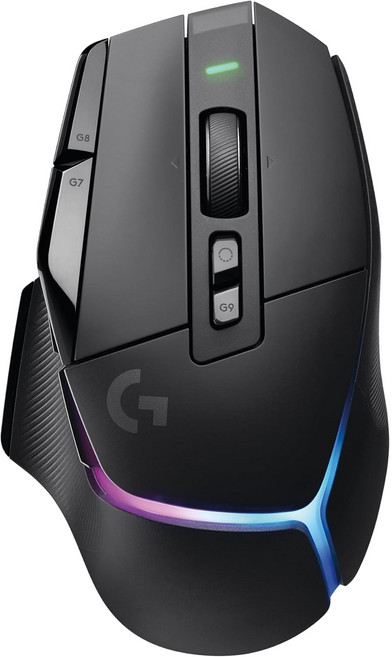 로지텍 G502 X PLUS 무선 게이밍 마우스, 910-006166, 블랙