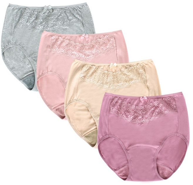 인따르시아 여성 레이스 요실금 안심팬티 4종