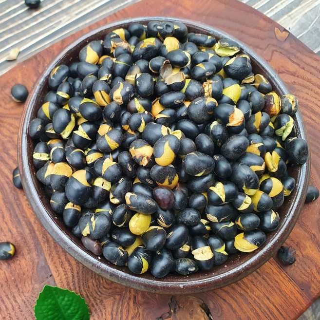 국내산 검은콩 서리태 뻥튀기 튀밥 300g x 3봉 서리태퐁, 3개