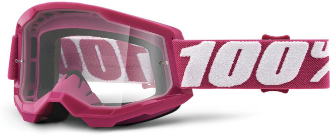100% 백퍼센트 스트라타 STRATA 2 Goggle 바이크 오토바이 고글 (옵션선택), 03.플레처-클리어 렌즈, 1개