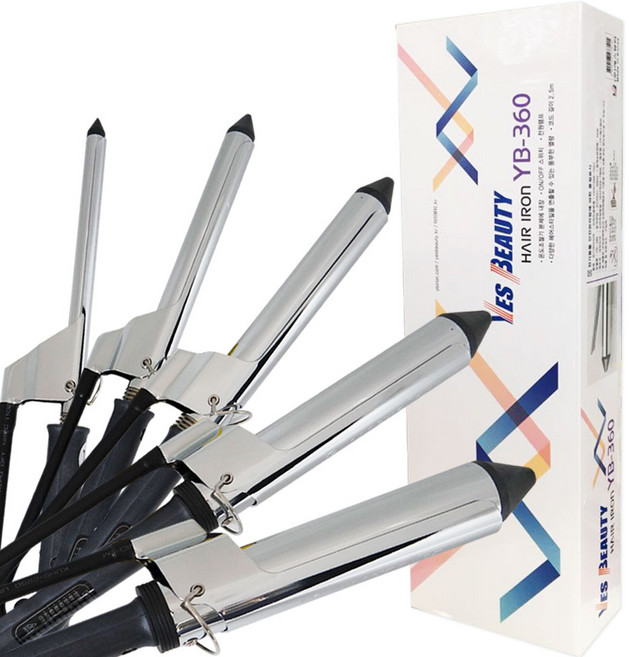 예스뷰티 헤어 아이롱 YB-360 9종, 19mm