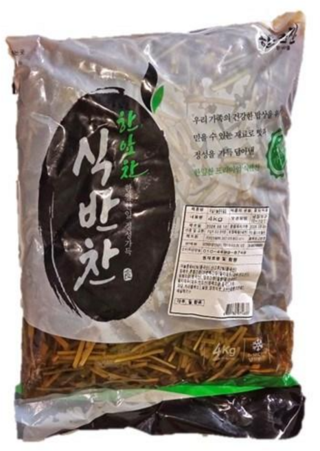 지호푸드 매실 마늘쫑채 장아찌4kg, 4kg, 1개
