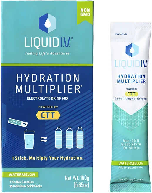 리퀴드이브 하이드레이션 멀티플라이어 일렉트로라이트 드링크 믹스 워터멜론 16g - 쿠팡