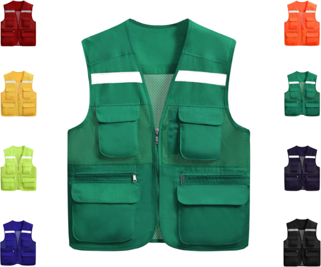 에프티엘 망사 매쉬 등산 작업조끼