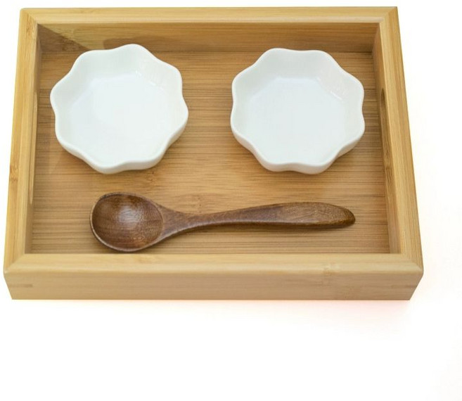 몬테소리 유아 교육용 장난감 원목 아기 감각 교육 완구 미세 운동 놀이 학습 조기 발달, 1개, 큰숟가락쟁반포함