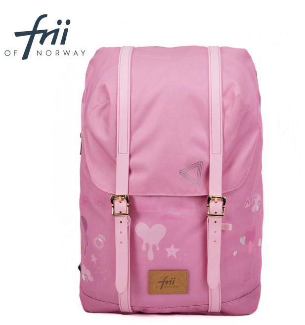 【挪威Frii】輕量護脊書包 Retro 30L 可機洗 贈便當袋