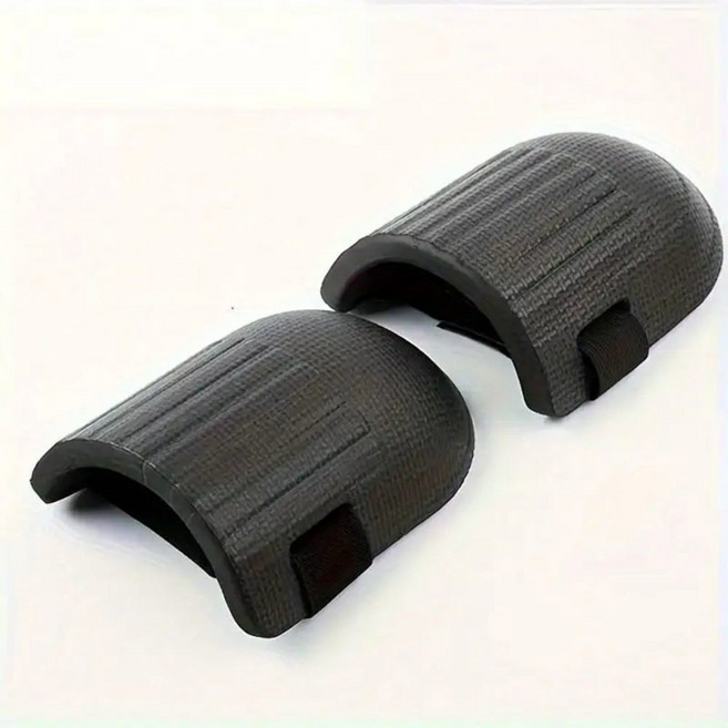 진흙 작업자 무릎 보호 패드 정원 건설 습기 방지 두꺼운 폼 2, 1개, 01 Black