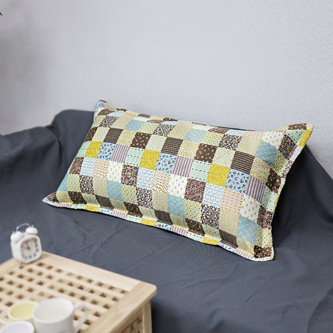 (커버+솜포함) 대형 등쿠션 등받이쿠션 110X60 사이즈, 110X60 등쿠션, 퀄스, 카키 (솜포함)