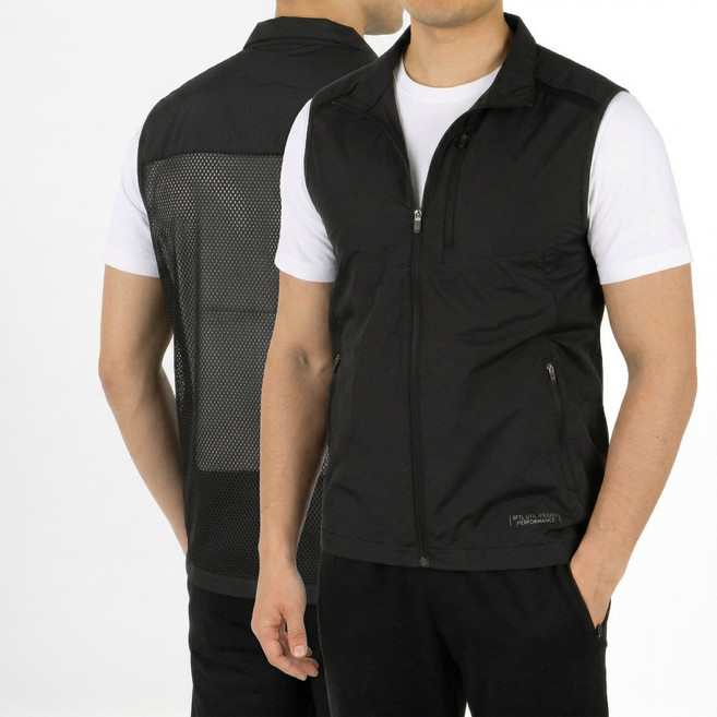 봄여름 버팔로 남성 쿨메쉬 경량 등산조끼 남자 등산복 VSBF-301