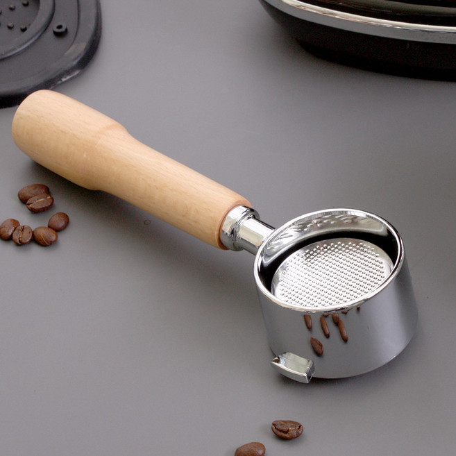 커빙 드롱기 바텀리스포터필터 51mm 바스켓포함 ECO310 ECO311포타필터, 포타필터51(ECO310)라이트, 1개