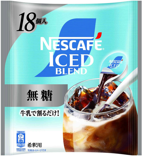 NESCAFE 雀巢咖啡 冰飲綜合膠囊 不甜型, 1個, 11g, 18入