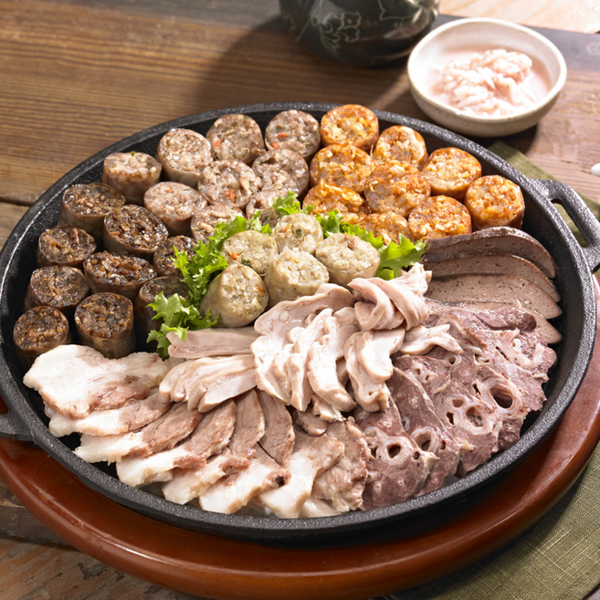 국내산 전통 팔도 두부순대 쫄깃탱글 잡내없는 맛집 두부순대, 10개, 500g