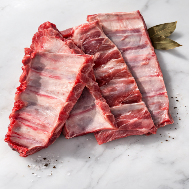 한돈 손질 된 돼지고기 등갈비 쪽갈비 구이 찜용, 2kg, 1개