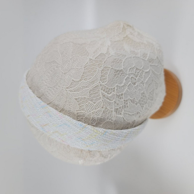 트위드 무지 파스텔 단색 기본 베이직 헤어밴드 단발머리 하이틴 머리띠