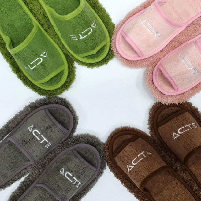 바닥 청소 겸용 슬리퍼 거실화 실내화 먼지 걸레포 룸슈즈, 슬리퍼 청소패드리필2P한세트(그린)