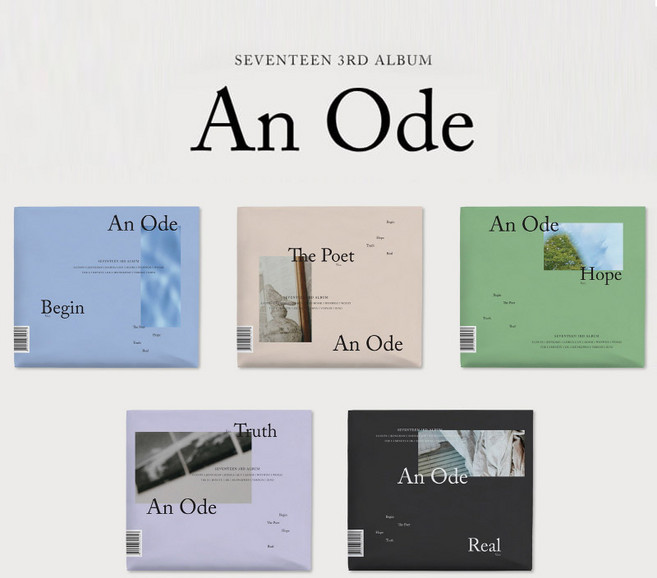 세븐틴 독 fear 언오드 Seventeen An Ode 정규 3집 노래 앨범, Poet ver
