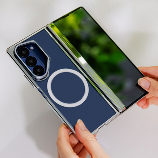 슈퍼쉘 맥세이프 풀커버 힌지보호 거치대 케이스