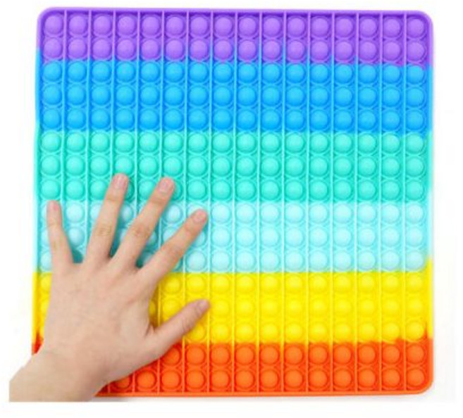 30cm 사각(네모) 초대형 푸시팝 버블팝 뽁뽁이 팝잇, 1개