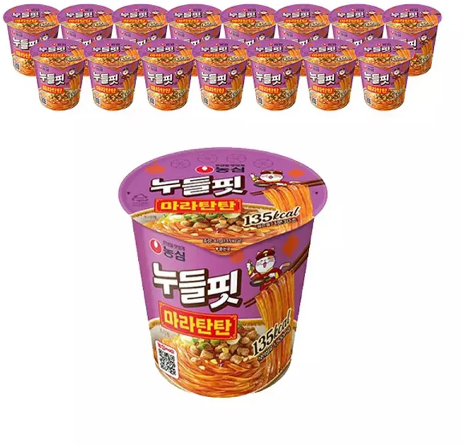 농심 누들핏 마라탄탄, 16개