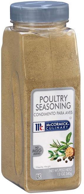 맥코믹 가금류 폴트리 시즈닝 340g, 1g, 1개