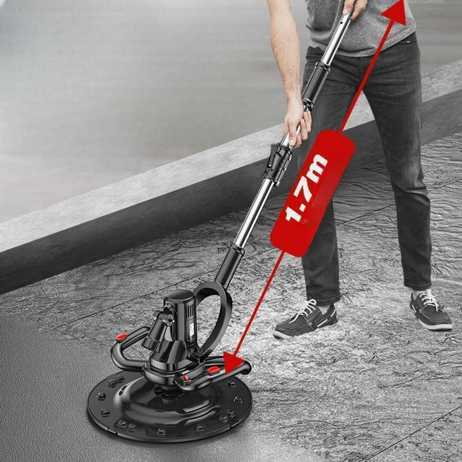 해달별 일본산 전동 미장 기계 시멘트 모르타르 바닥 콘크리트 연마기, 1개, 2. 강력형(6단 속도)+3하드+믹싱봉