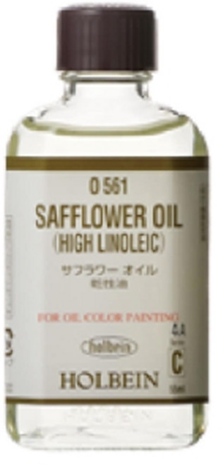 홀베인 홍화 오일 55ml 유화보조제 O561, 단품