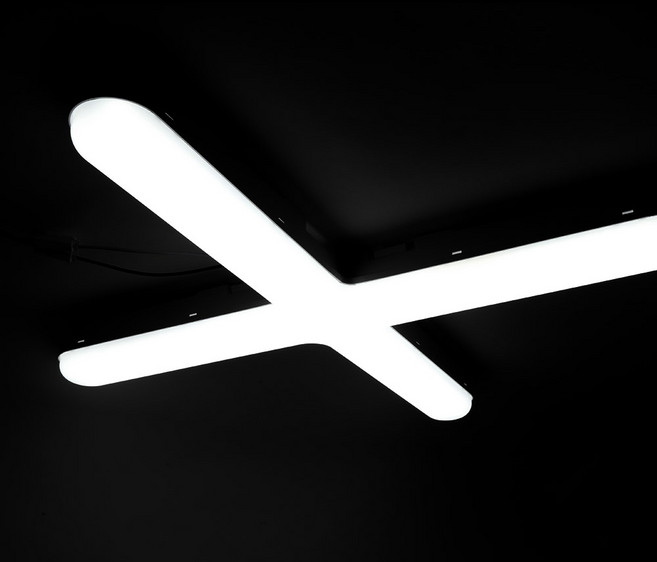 LED 십자등 형광등 100W 다용도등 천장등, E14 주광색, 1개