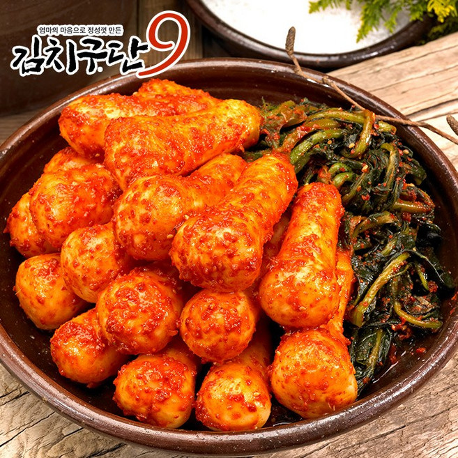 김치구단 김치구단 국내산 100% 총각김치 2kg 3kg 5kg 10kg, 1개
