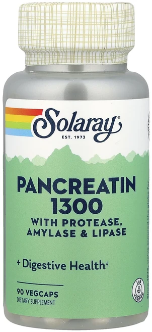 솔라레이 판크레아틴 1300 90 베지캡슐, 90정, 4개 - 쿠팡