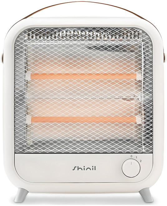 신일 2단 석영관 전기히터, (AS가능)Seh/SSH400A HEATER, 라이트화이트(WHITE)