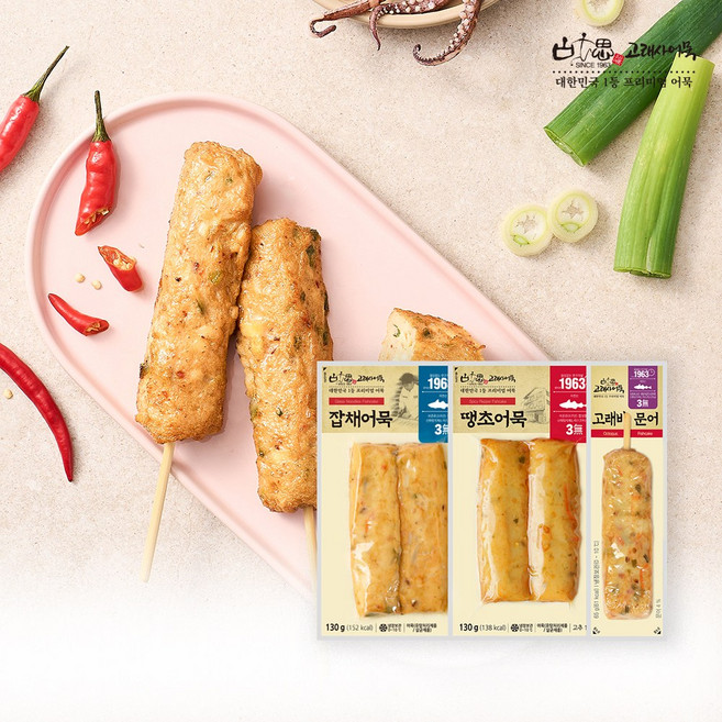 고래사어묵 매콤간식세트 325g, 1개